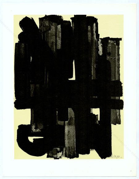 Pierre SOULAGES. Paris, Éditions Hazan, 1962.