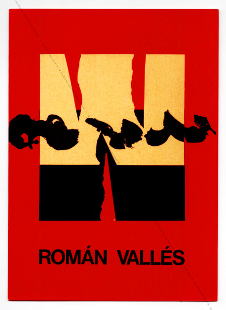 Romn VALLS - Pintures Collages 1975-1976. Barcelona, Galeria Ren Mtras, 1977.