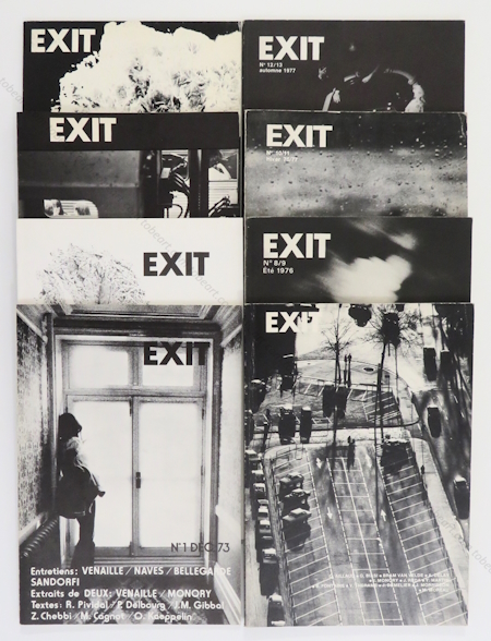 EXIT, Revue littraire et artistique trimestrielle. Paris, 19731977.