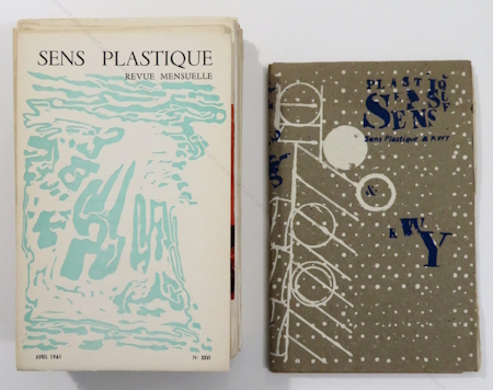 SENS PLASTIQUE. Paris, mars 1959 - juillet 1961.