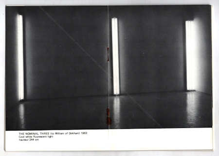 Dan FLAVIN. Paris, Galerie Ileana Sonnabend, 1970.