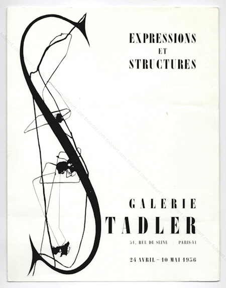 Expressions et Structures. Paris, Galerie Stadler, 1956.