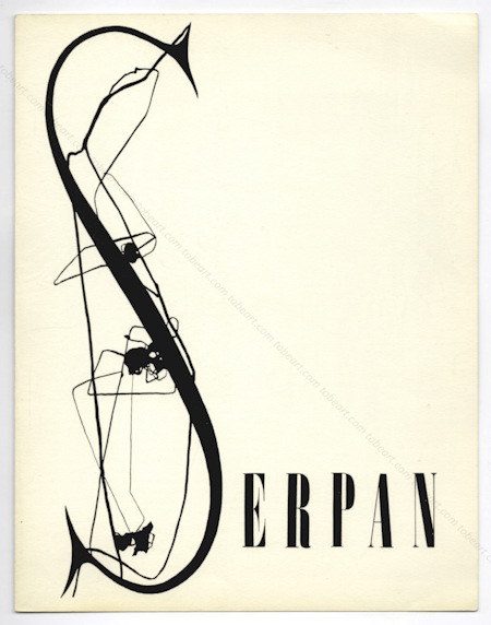 Peintures de Jaroslav SERPAN. Paris, Galerie Stadler, 1955.