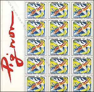 Edouard Pignon. Paris, Musée de la Poste, 1981.