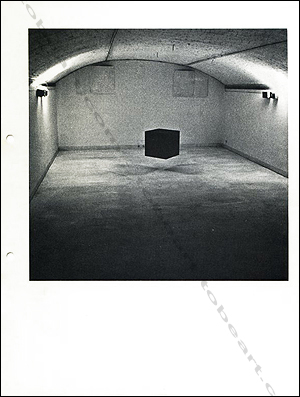 James COLEMAN. Milan, Studio Marconi, 1970.
