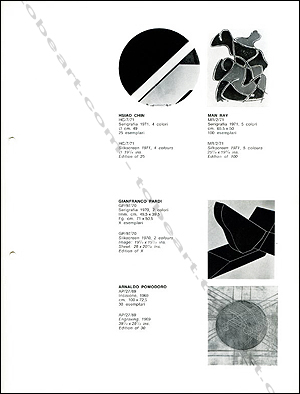 Un multiplo di BAJ. Milan, Studio Marconi, 1971.