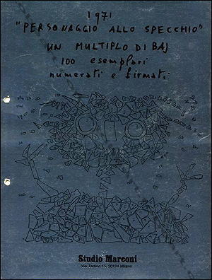 Un multiplo di BAJ. Milan, Studio Marconi, 1971.