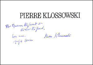 Pierre Klossowski