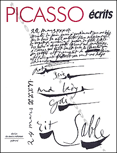 Pablo Picasso �crits.  Gallimard 1989.