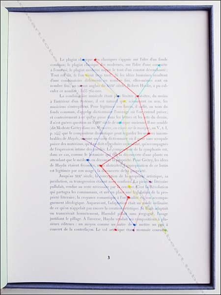 Christian BOLTANSKI - Les mots à secrets. Paris, Yvon Lambert Editeur, 1993.
