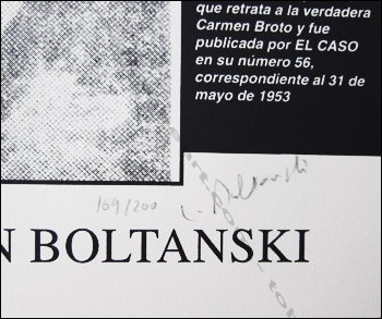 Feu - Christian BOLTANSKI - 1991.