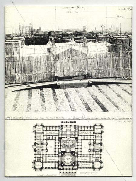 CHRISTO et Jeanne Claude - Project for Wrapped Reichstag, Berlin. Collages, Drawings, Scale Model And Photographs. London, Annely Juda Fine Art, 1977.