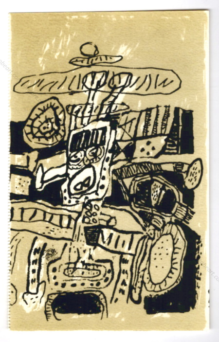 CORNEILLE. Sans Titre / Untitled (KWY n&deg;12). S&eacute;rigraphie originale / original silkscreen, 1963