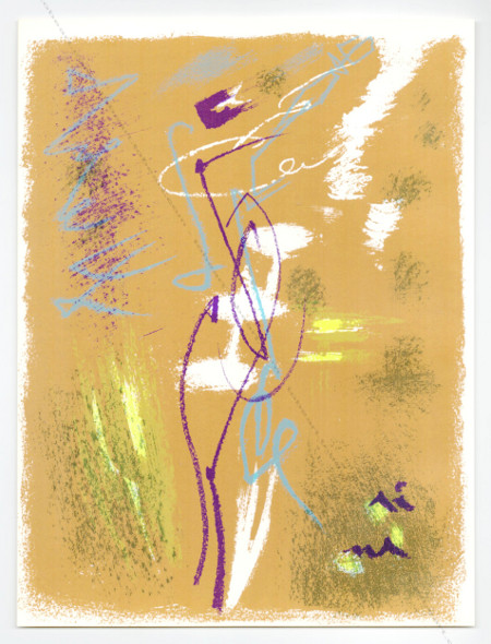 Andr&eacute; MASSON. Lithgraphie originale / Original lithograph. Paris, Art de France / Pierre Ber&egrave;s, 1963.