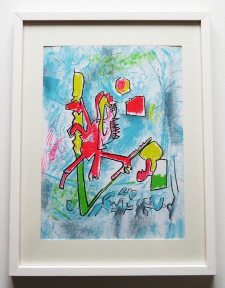Roberto MATTA - T'ou't se tient. Lithographie originale / original lithograph, 1975.