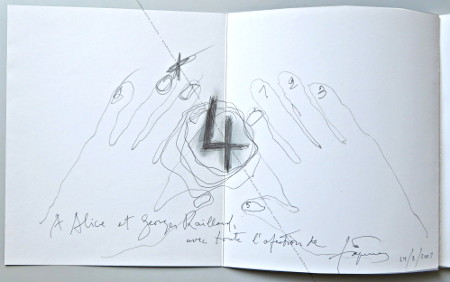 Oeuvre originale de l'artiste Antoni T&Agrave;PIES - Original Art Work from Antoni T&Agrave;PIES - Obra de arte original de Antoni T&Agrave;PIES