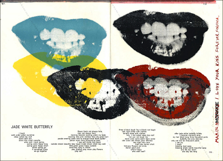 Andy WARHOL - Marilyn Monroe I Love Your Kiss Forever Forever (1&cent; life). Lithographie originale / original lithograph, 1964.