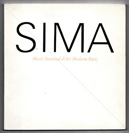 Joseph SIMA - Paris, Musée National d'Art Moderne, 1968.