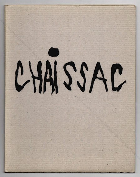 Gaston CHAISSAC - 30 huiles gouach�es sur carton ondul�. Paris, Galerie Messine, 1976.