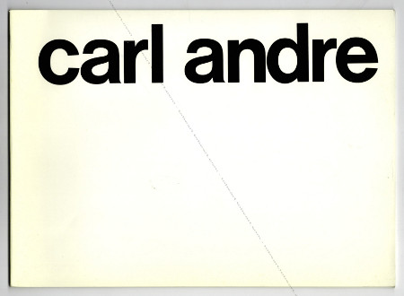Carl ANDRE. Dijon, Le Coin du Miroir, 1983.
